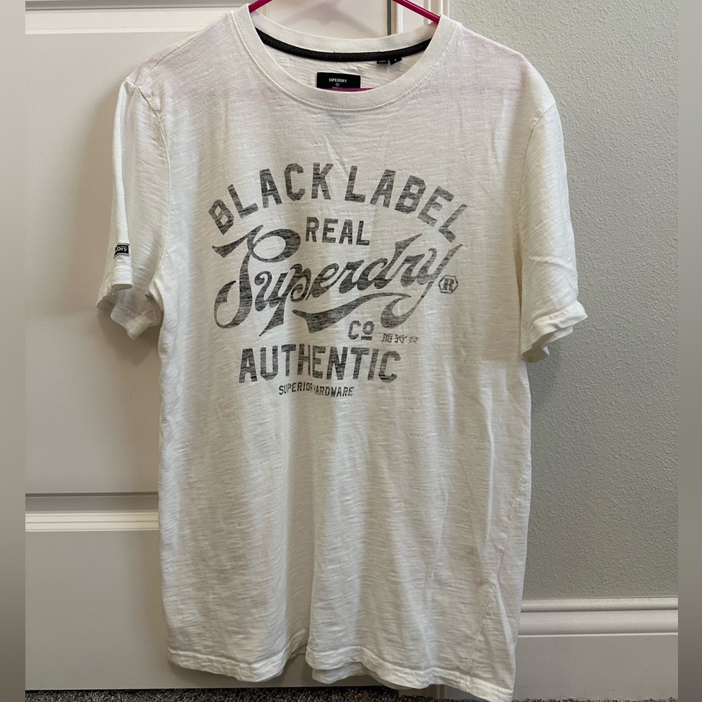 Superdry Black Label Authentic Tee - White